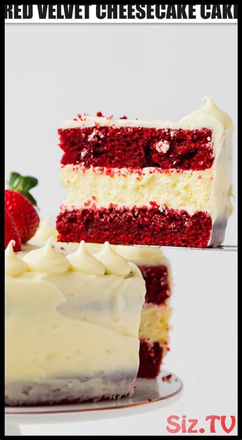 The Best Red Velvet Cheesecake Cake The Best Red Velvet Cheesecake Cake