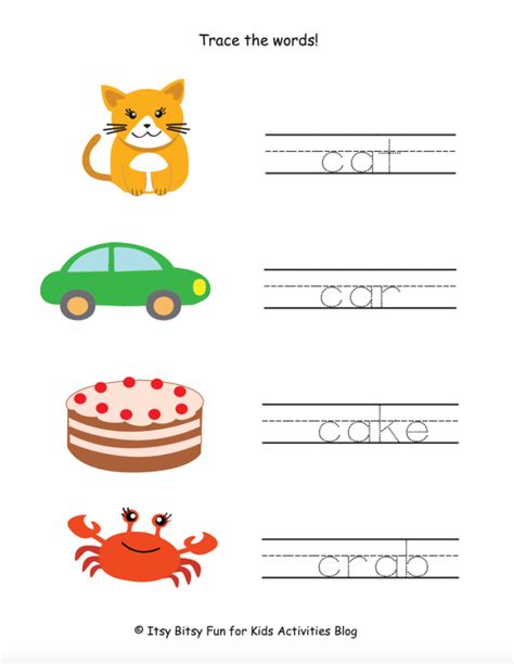 Free Letter C Worksheets For Preschool And Kindergarten Kids Activities