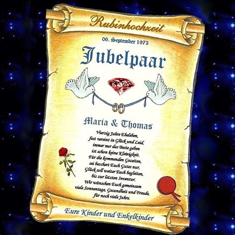 Auch wenn ihr euch als paar gegenseitig zur rubinhochzeit beschenken möchtet, ist sicher etwas dabei! Pin von Kerstin Mielke auf Hochzeit in 2020 | 40. hochzeitstag, Hochzeitstag geschenk, Rubinhochzeit