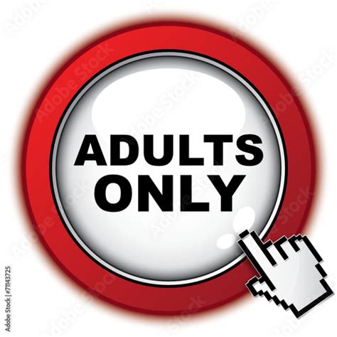 ADULTS ONLY ICON Stock Image And Royalty Free Vector Files On Fotolia Com Pic