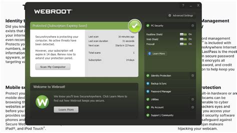 Webroot Secureanywhere Internet Security Review Techradar