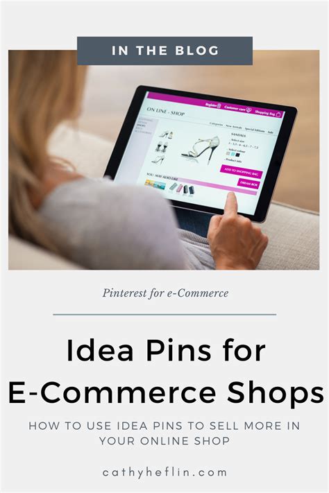 How To Use Pinterest Idea Pins For E Commerce Shops Shoppable Idea