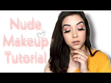 How To Do Nude Makeup Look Beauty Basics YouTube