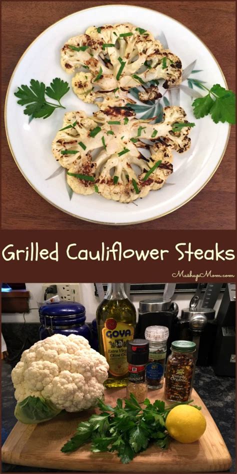 Grilled Cauliflower Steaks