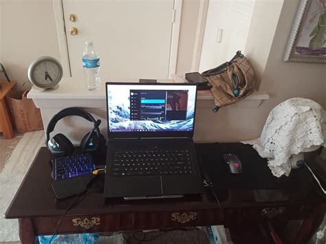My Gaming Laptop Setup Nothing New But It S Mine R Battletops