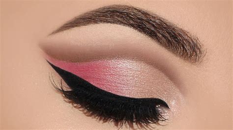 Soft Pink Cut Crease Makeup Tutorial Melissa Samways ♡ Youtube