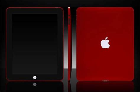 Cherry Red Apple Ipads Colorware Ipad