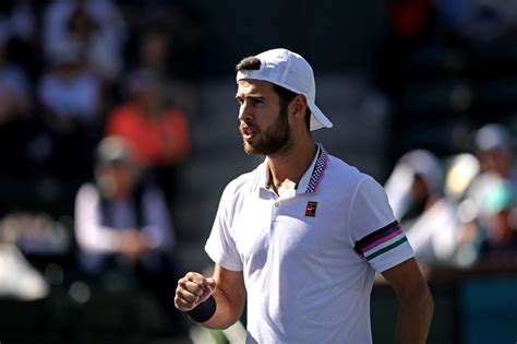 View the full player profile, include bio, stats and results for karen khachanov. Karen Khachanov - Wednesday, March 13, 2019 - BNP Paribas Open