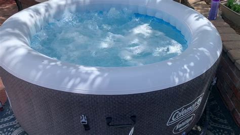 Coleman Inflatable Spa Hot Tub From Walmart Havana Review By Mr Tims Youtube
