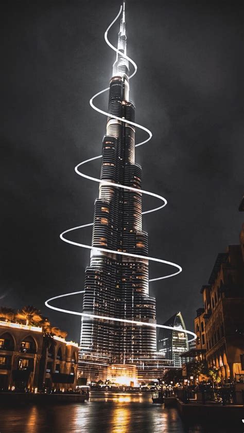 Burj Khalifa Wallpaper Night