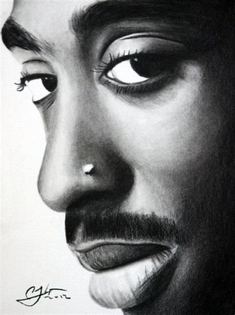 Tupac Shakur Stretched Canvas Print Tupac Shakur