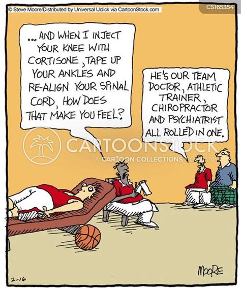 Athletic Trainer Cartoons And Comics Funny Pictures From Cartoonstock