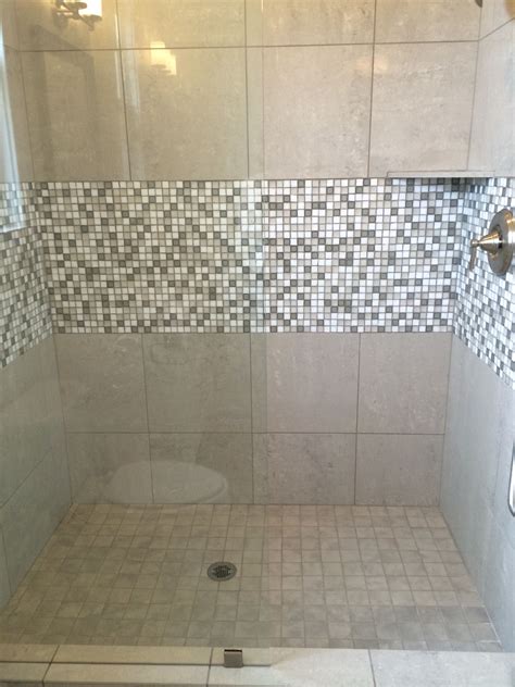 Mosaic Tile Shower Wall Ideas Design Corral