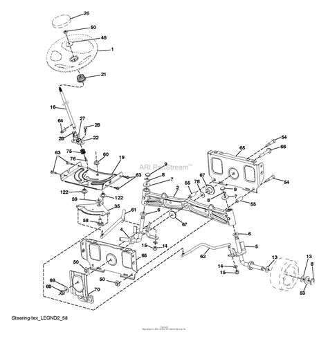 Husqvarna Yt42dxls 96048008401 2015 07 Parts Diagram For Steering