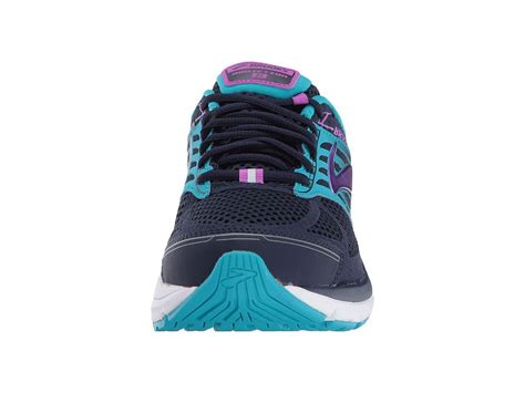 Brooks Addiction 13 Womens Evening Blue Teal Victory Purple Cactus