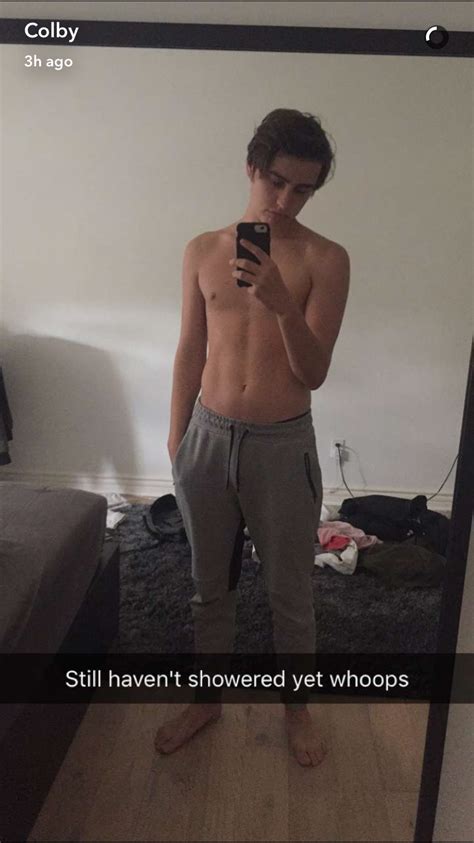 Hot XD Colby Colby Brock Colby Brock Snapchat