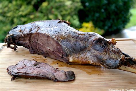 Cuissot de chevreuil au four