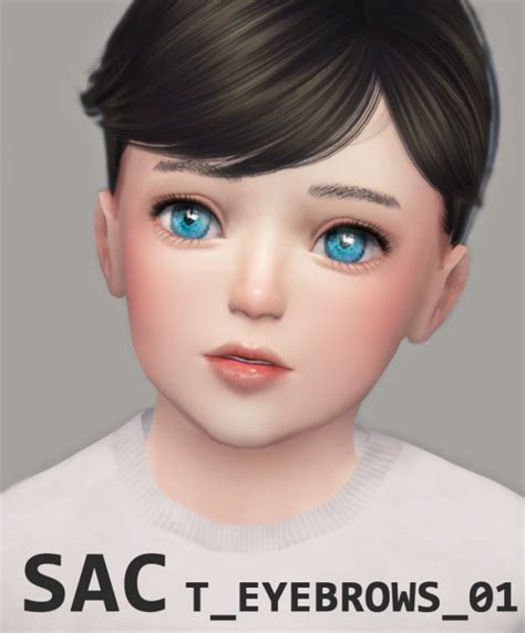 S Sac Eyebrows 01 Sims 4 Downloads