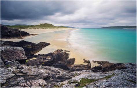 One Final Look At Luskentyre Beach Isle Of Harris Scotland