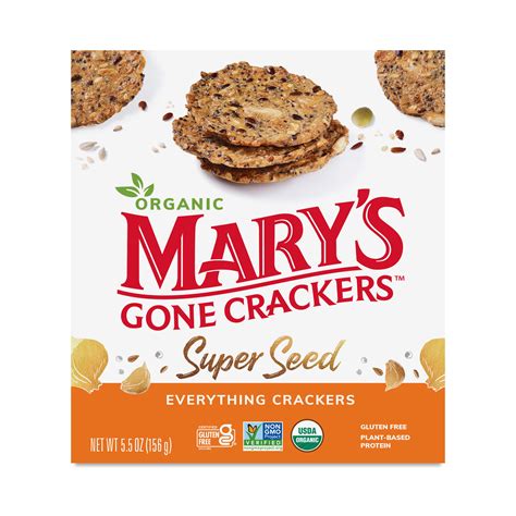 Organic Super Seed Crackers Everything Thrive Market