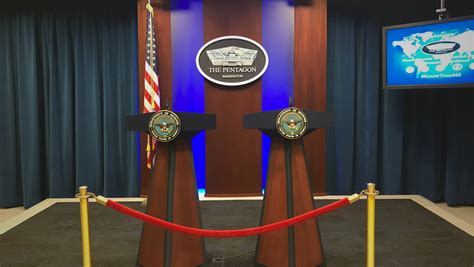 Defense Department Renovates Briefing Room — Even Though It Barely Gets