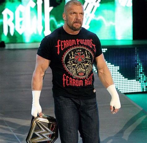 Wwe Champion Triple H Wrestling Wwe Wwf Superstars Wwe Champions