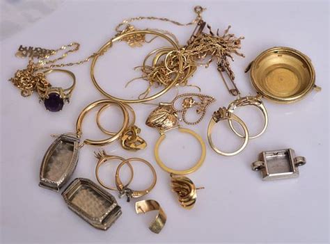 14k Gold And 9k10k Gold Jewelry Findings Sold At Auction On 1st