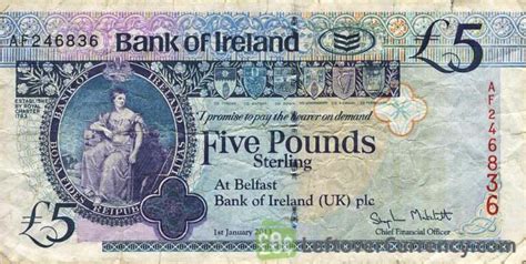 Current Bank Of Ireland Banknotes Exchange Yours Now