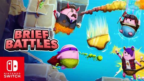 Brief Battles, fast-paced party game for Switch on February 21, 2020
