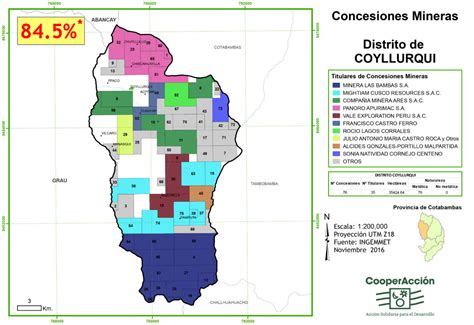Coyllurqui Titulares De Concesiones Noviembre 2016 Cooperacción