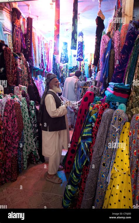 Kunduz Bazaar Afghanistan Stock Photo Alamy