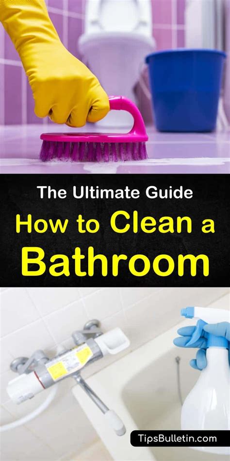 11 Brilliant Ways To Clean A Bathroom From Top To Bottom