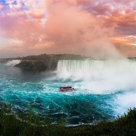 Niagara Falls Sunset Cruise Wall Art Photography