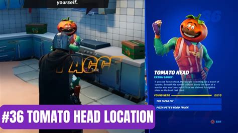 Tomato Head Character All Locations 36 Fortnite Character Collection
