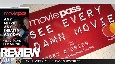 Movie Pass Review Our Experience Youtube