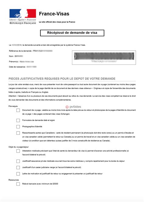 récépissé france visas – récépissé de carte de séjour – Robot Watch