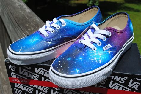 Space Race Custom Galaxy Vans Inspired By Real Telescope Images Made