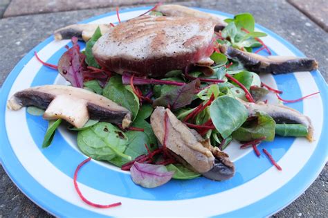 Cook the peppercorns in the mixture until they soften and pop, about 5 minutes. How to cook the perfect tuna steak - Raw Rhubarb - Fit ...