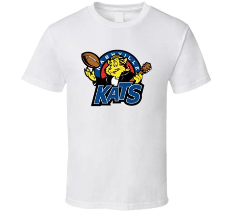 Nashville Kats Arena Football League Team Sports Fan Logo T Shirt