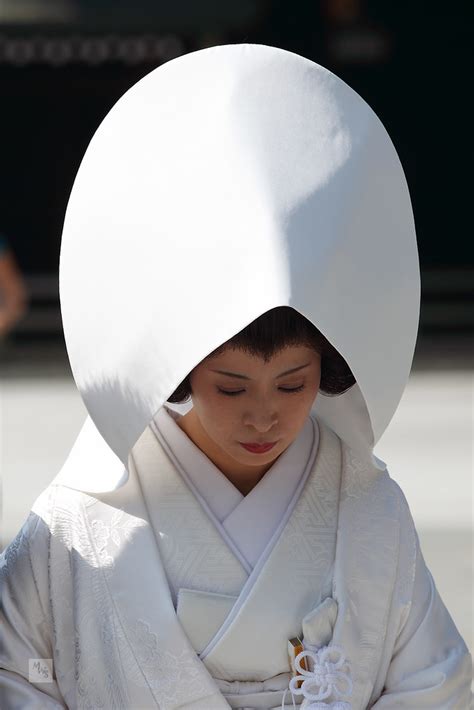 Tokyo Shinto Bride In White Shiromuku Kimono Japanese Shin Flickr