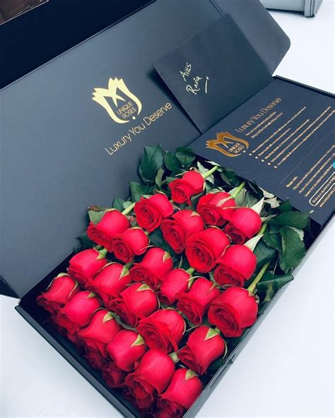 Valentines Day Roses Delivery Envie Roses Flower Box T