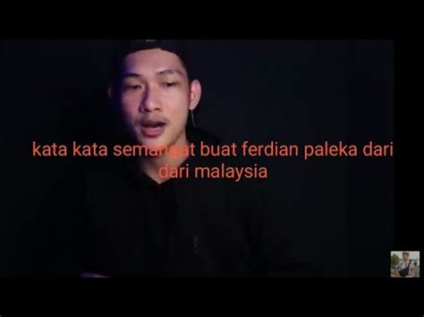 We did not find results for: Kata-kata semangat buat ferdian paleka - YouTube