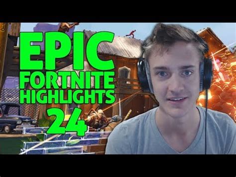 Ninja is, literally, killing it. Ninja - Fortnite Battle Royale Highlights #24 - YouTube