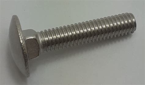 Individual M6 X 30mm Carriage Bolt