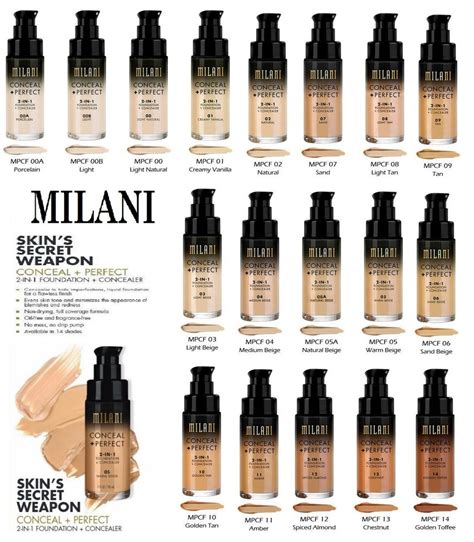 Generally we need both for a perfect flawless skin ;each having their knowing your actual shade may be easier to find the right concealer. MILANI Conceal + Perfect 2 In 1 Foundation + Concealer ...