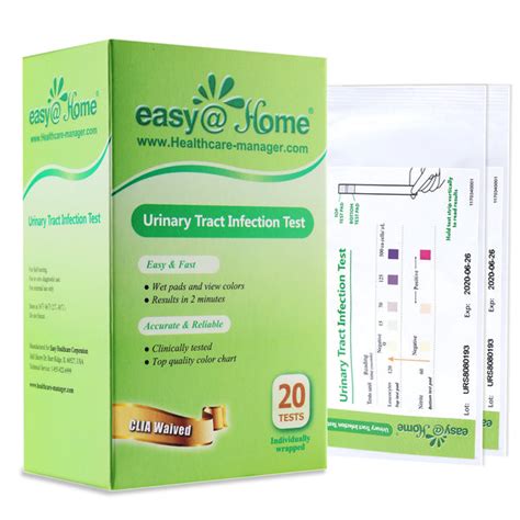 Easyhome Uti 20p Urinary Tract Infection Test Strips Uti Test Stri