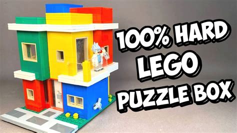 It Is Not A House How To Make A Lego Puzzle Box Youtube