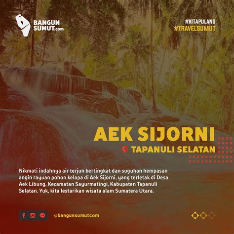 Aek sijorni adalah salah satu tempat wisata air tawar air terjun yg ada di mandailing tapanuli padangsidimpuan. AEK SIJORNI TAPANULI SELATAN - BANGUNSUMUT.COM