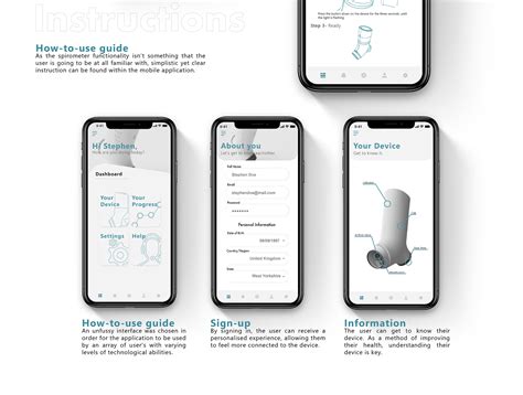 Respire A Smart Inhaler Behance