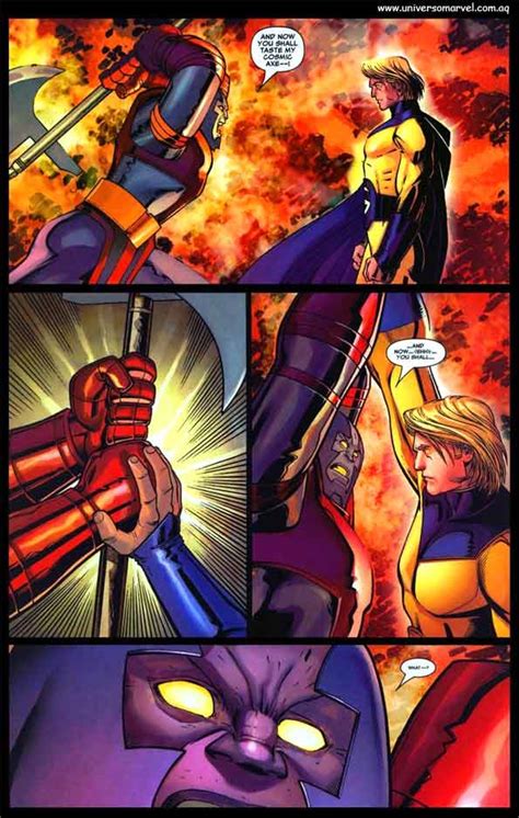 Captain Marvel And Mon El Vs Thor And Sentry Battles